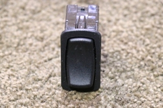 USED BLACK ROCKER DASH SWITCH L15D1 RV/MOTORHOME PARTS FOR SALE