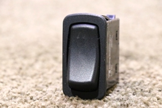 USED BLACK ROCKER DASH SWITCH L15D1 RV/MOTORHOME PARTS FOR SALE