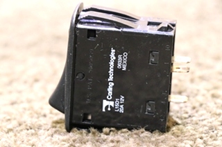 USED BLACK ROCKER DASH SWITCH L15D1 RV/MOTORHOME PARTS FOR SALE
