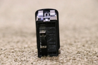 USED BLACK ROCKER DASH SWITCH L15D1 RV/MOTORHOME PARTS FOR SALE