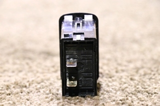 USED MOTORHOME BLACK ROCKER L11D1 DASH SWITCH FOR SALE