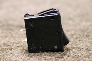 USED MOTORHOME BLACK ROCKER L11D1 DASH SWITCH FOR SALE
