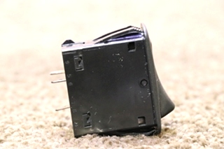 USED RV/MOTORHOME BLACK ROCKER DASH SWITCH L15D1 FOR SALE