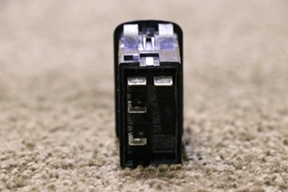 USED BLACK ROCKER L11D1 DASH SWITCH MOTORHOME PARTS FOR SALE